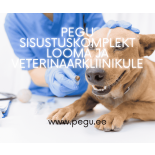 PEGU sisustuskomplekt looma ja veterinaarkliinikule
