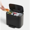 Prügi sorteerimise prügikastid Brabantia BO PEDAL BIN 36,60L