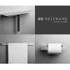 Vannitoa Aksessuaarid Reframe collection by Unidrain harjatud roostavaba teras