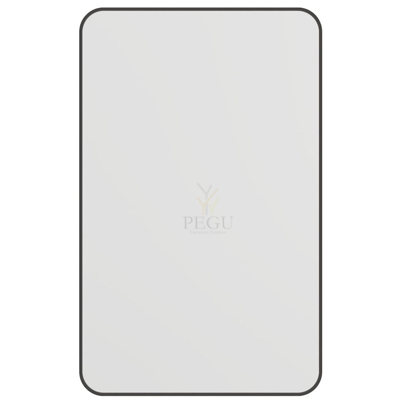 Haceka Deco peegel kandiline 80x50cm 3cm, must raam