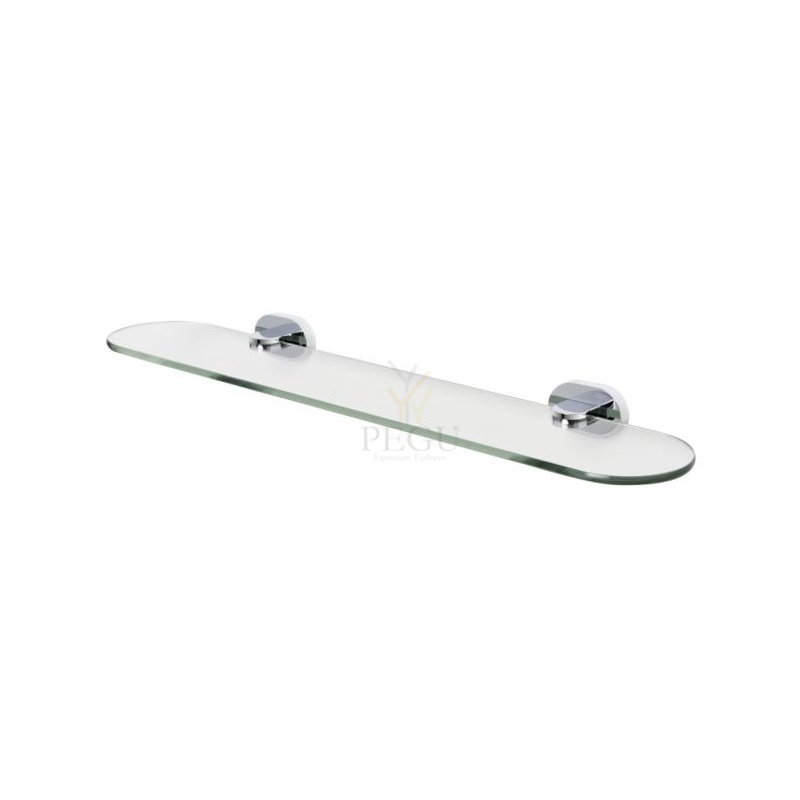 Haceka Gio 1208576 klaasriiul 60cm seinale kroom