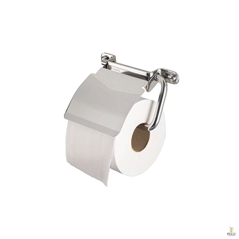 Ixi держатель для туалетной бумаги  с клапаном, полированая Н/Р сталь