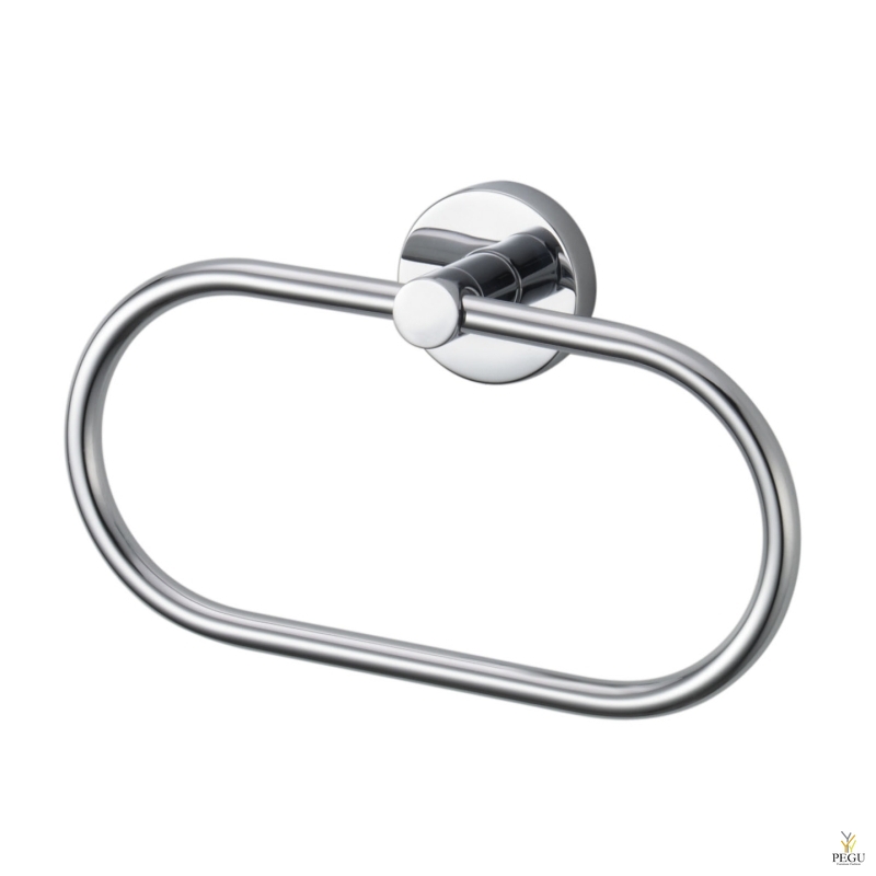 Haceka Kosmos кольцо держатель для банного полотенца, хром