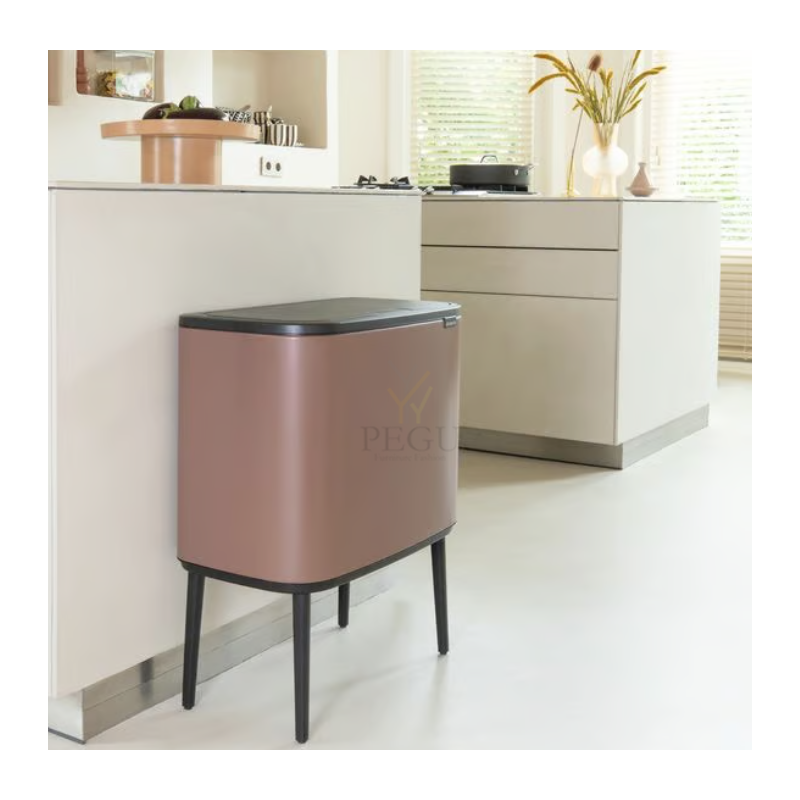 Touch bin sorteerimise prügikast, soft-close Brabantia BO, 11+23L Satin Taupe