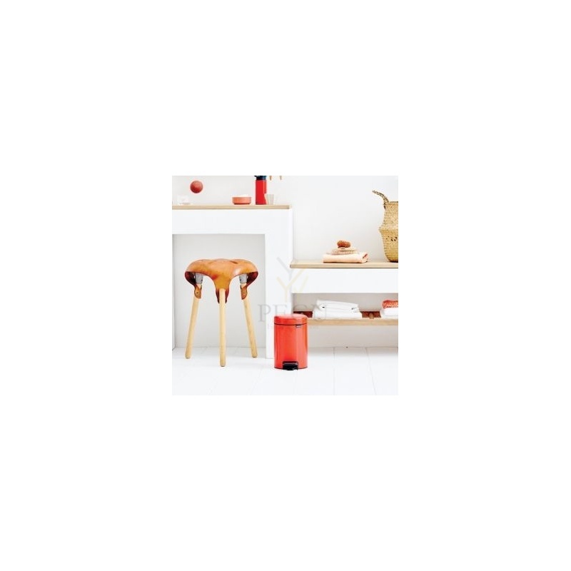 Brabantia мусорное ведро с педалью Newicon 3L, soft-closed крышка Passion Red