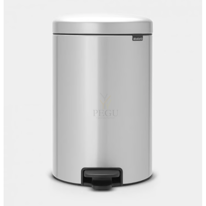 Brabantia мусорное ведро с педалью Newicon 20L, Metallic Grey