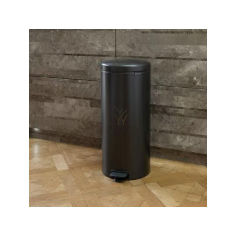 Newicon Brabantia pedaaliga prügikast 30l, vaikselt sulguva kaanega Confident Grey