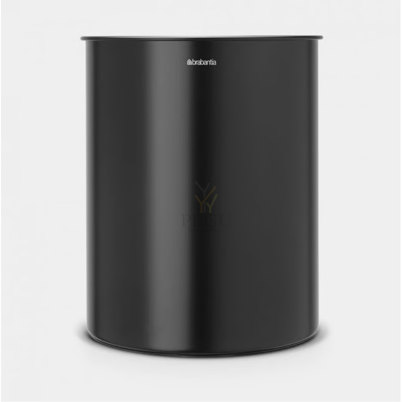 Корзина для бумаги Brabantia 15l, матовый чёрный ( min количество 2 шт )