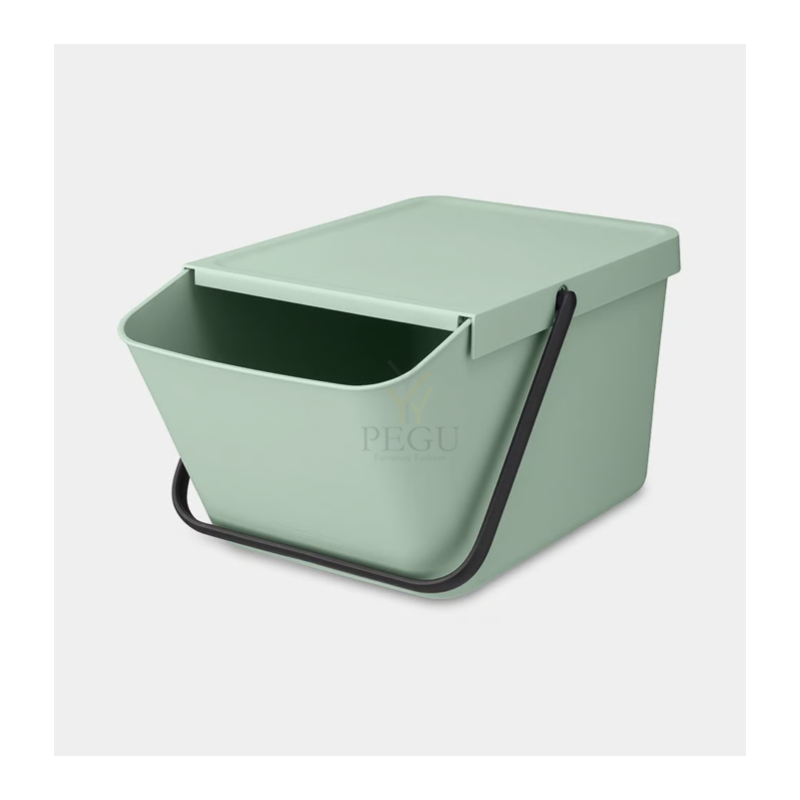 Ведро для сортировки мусора Brabantia Sort & Go 20L,  Jade Green 