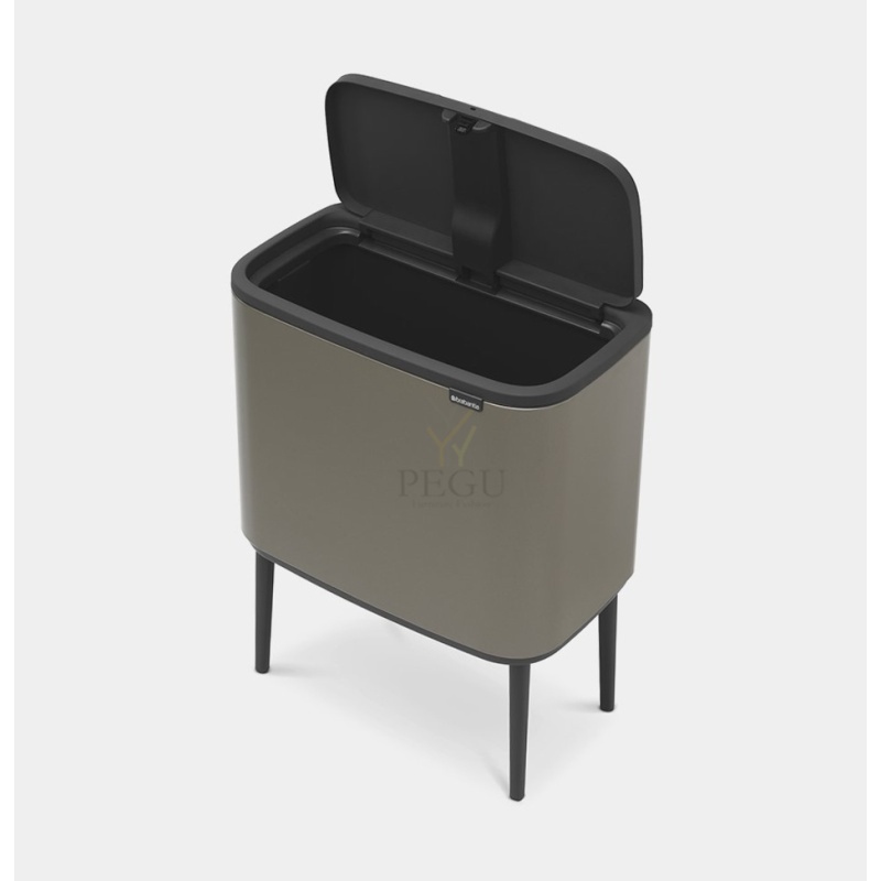 Touch bin prügikast, soft-close Brabantia BO, 36L Platinum