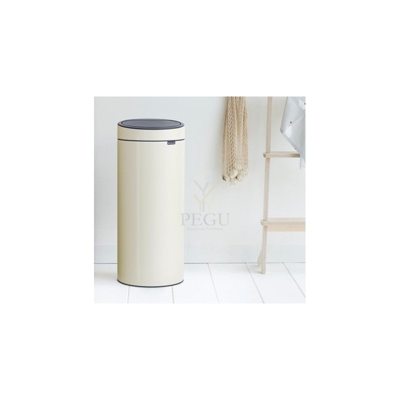 Brabantia prügikast TOUCH BIN FLATBACK 30L Almond