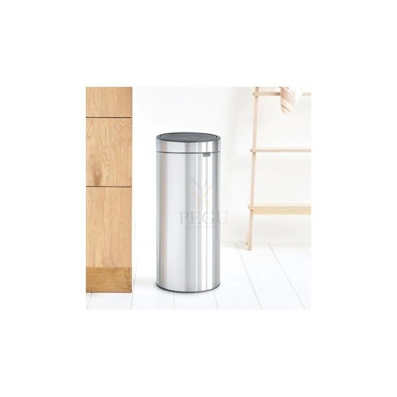 Brabantia prügikast TOUCH BIN FLATBACK 30L Matt steel 