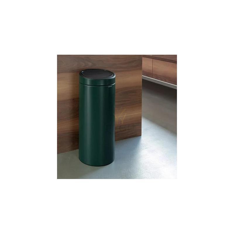 Brabantia prügikast TOUCH BIN FLATBACK 30L Pine Green