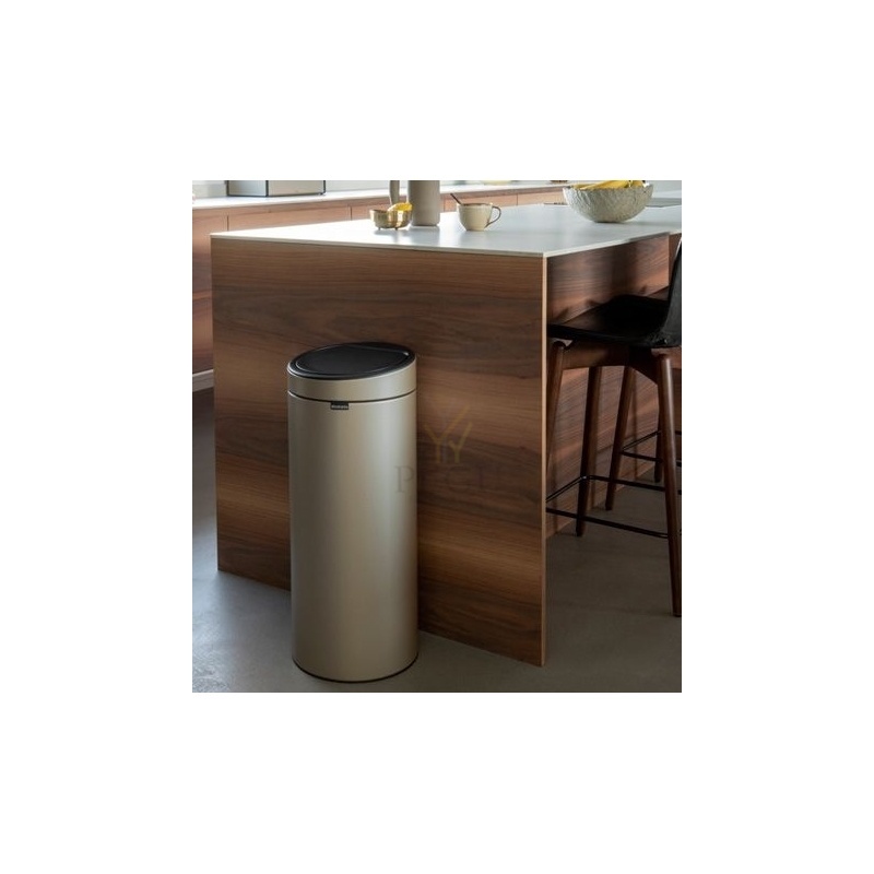 Brabantia prügikast TOUCH BIN FLATBACK 30L Metallic gold