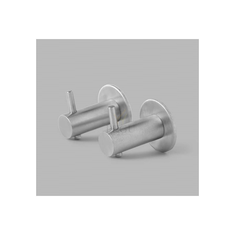 Крючёк настенный,  d14x36mm, AISI316, матовый 2 tk