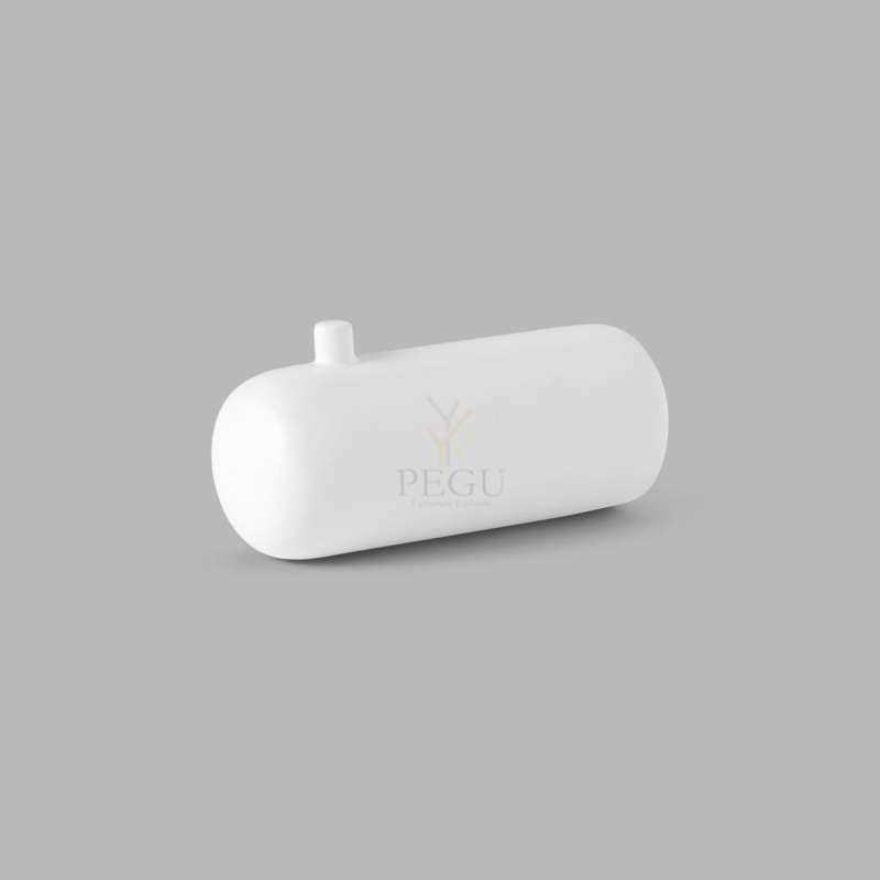 D Line Pebble крючёк для халата M матовый белый