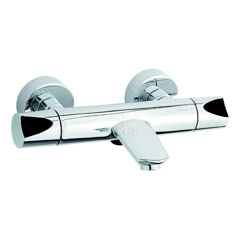 Damixa Thermixa 200 Clover, termostaat segisti tilaga, kroom/must LM