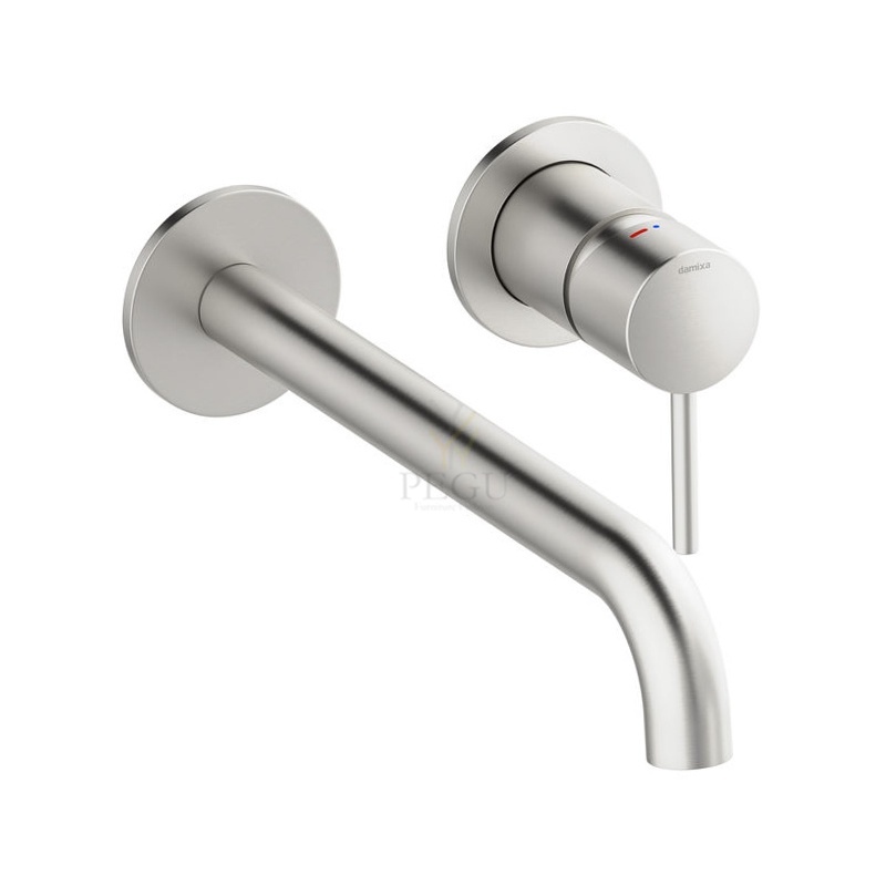 Damixa Osier nähtavad osad süvistavale valamusegistile (225-250mm) steel PVD