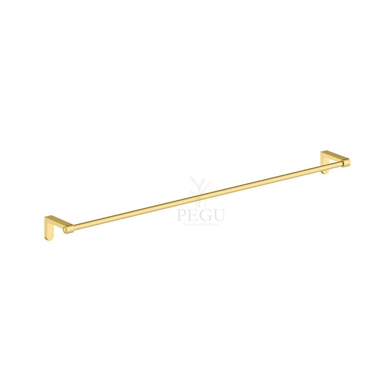 Damixa ZEN rätikuriiul, üksik, max 800 mm, reguleeritav, harjatud messing