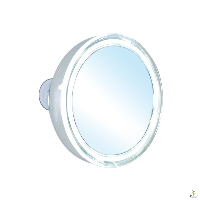 Косметическое зеркало на магните LED подсветка, 5X увеличение