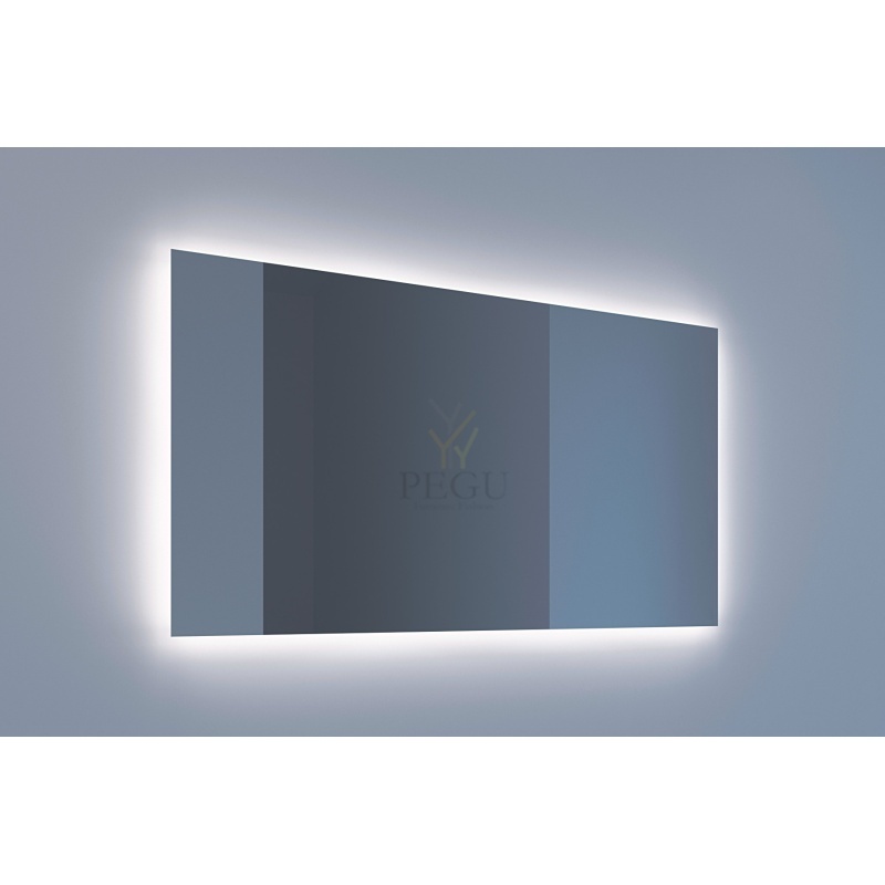 Eumar зеркало Ambi Quatro 140x80 с LED подсветкой