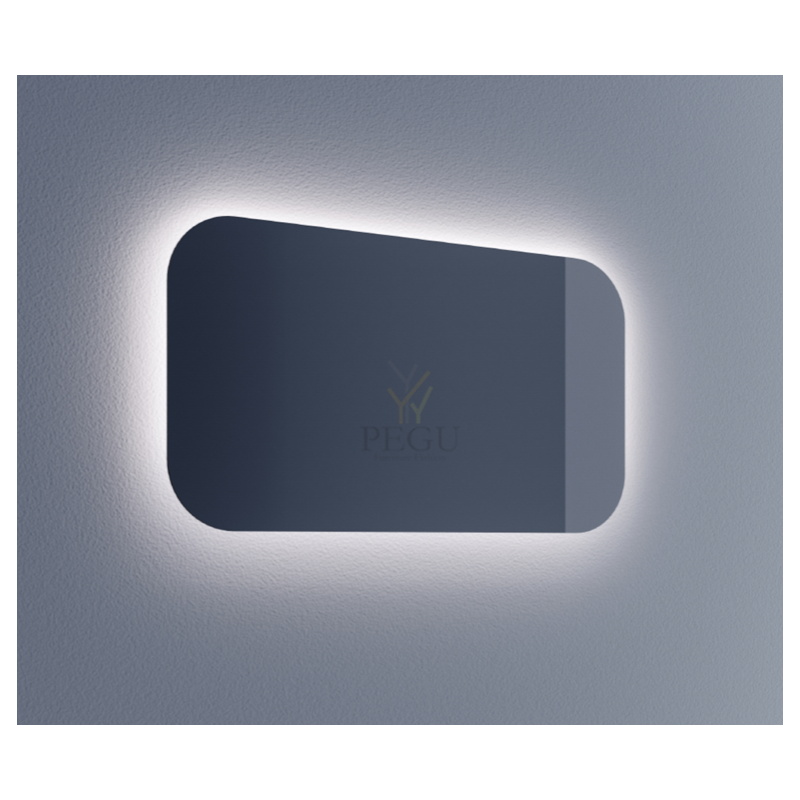 Peegel Alma 80 LED-valgustusega 800x34x450
