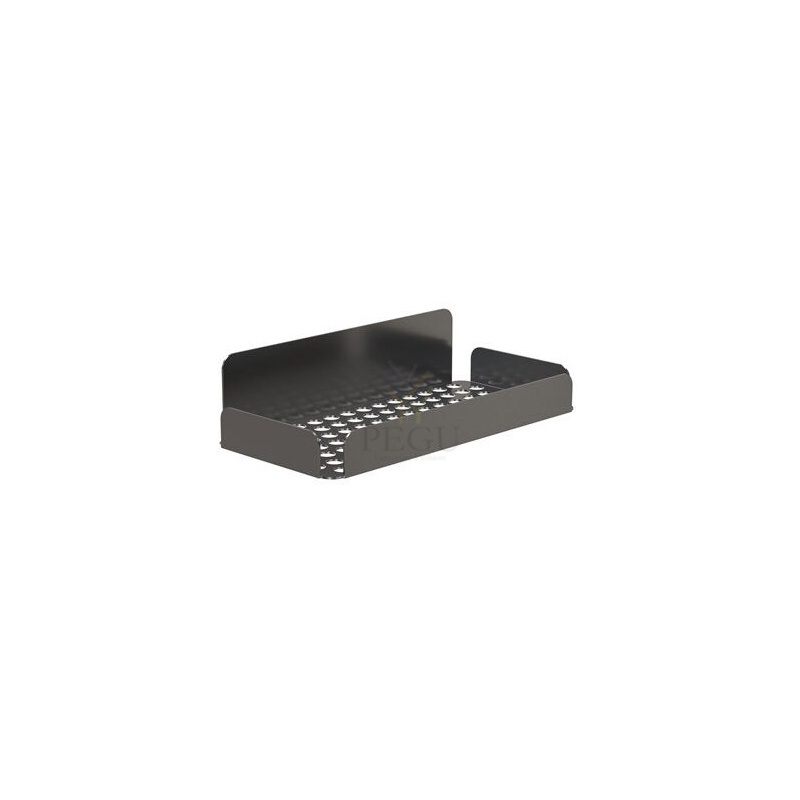Seinale kleebitav 3M duširiiul SHOWER SHELF 1947-5, harjatud must