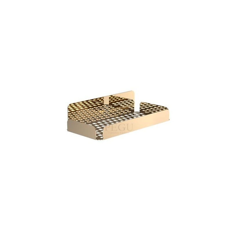 Seinale kleebitav 3M duširiiul SHOWER SHELF 1947-5, poleeritud kuld