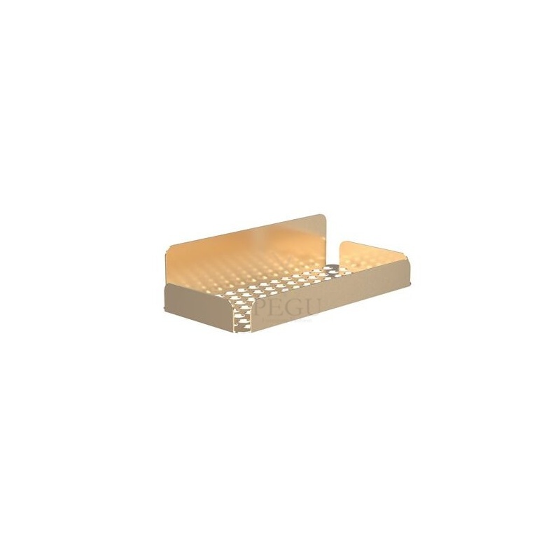 Полка для душа клеящаяся 3M SHOWER SHELF 1947-5, матовое золото