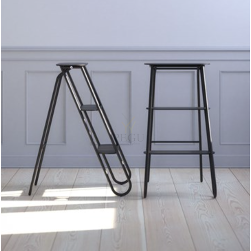 Treppredel Frost STEP LADDER 3 astet must alumiinium/teras