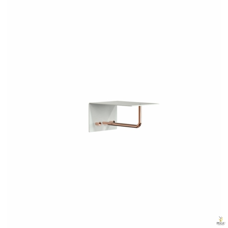 Garderoobiriiul UNU, nagid+riidepuu, 200mm, valge-vask