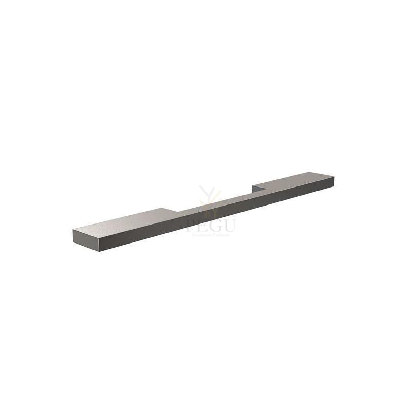 Mööbli käepide FROST ARKI+® 256, SYMMETRICAL harjatud must