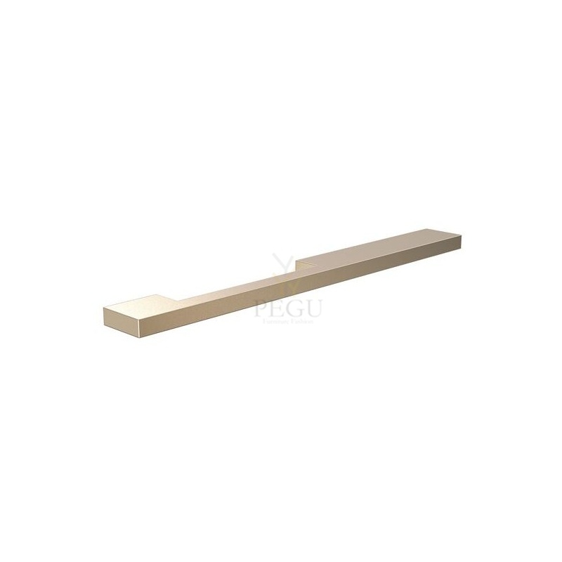 Мебельная ручка FROST ARKI+ ® 256 ASYMMETRICAL матоавое золото