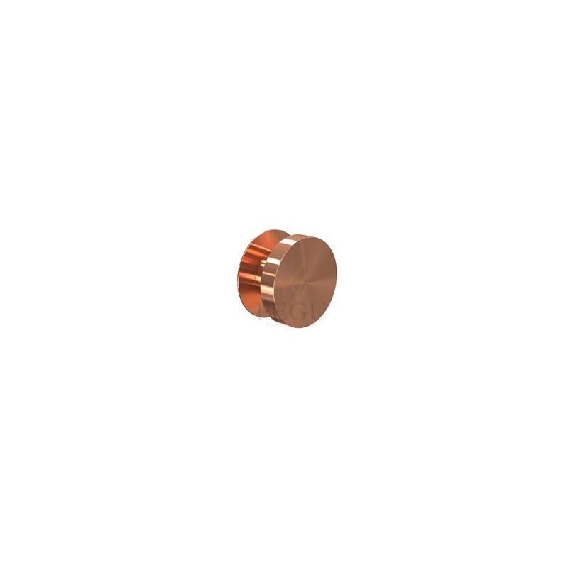 Mööblikäepide alusega FROST VEST d50mm RST, harjatud vask