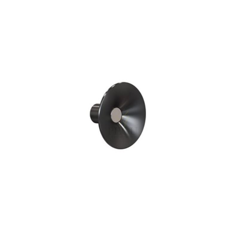 Крючёк LULU d60mm, сатинированный чёрный/полированный