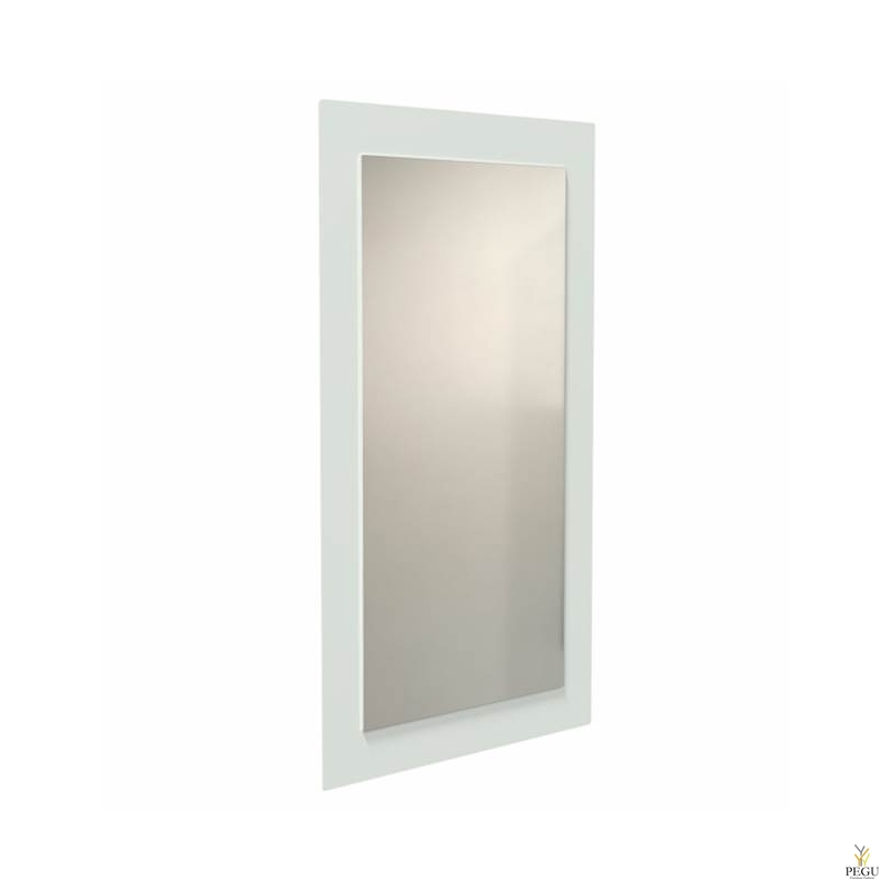 Зеркало Frost UNU с рамой , 1000x600 белое