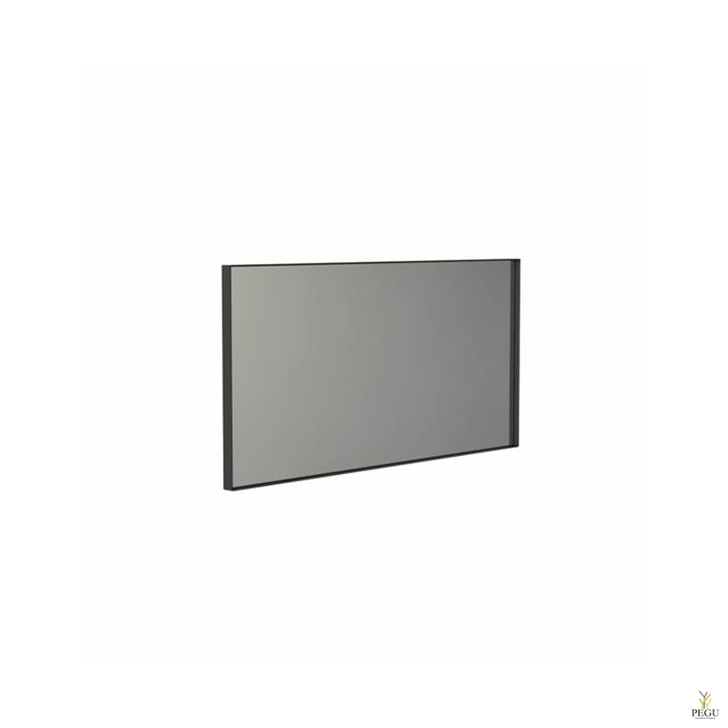 Frost зеркало с рамой 1000x500mm чёрный алюминий