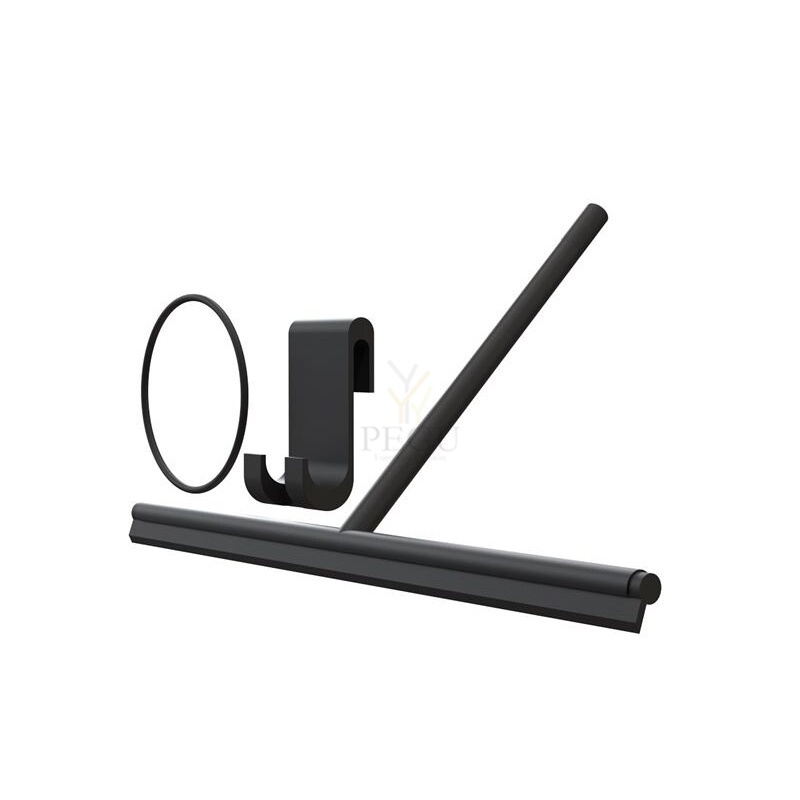 WIPER klaasipuhastaja XL, roostevaba teras, matt must