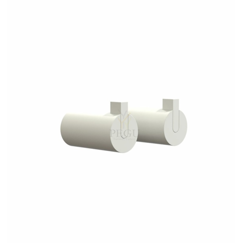 Крючки Nova 2 HOOK6L,  2 tk , белые