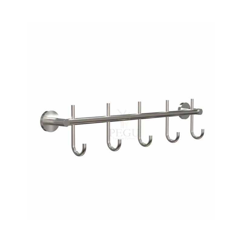 Крючёк Frost NOVA HOOK 2x5 нержавеющая сталь матовый