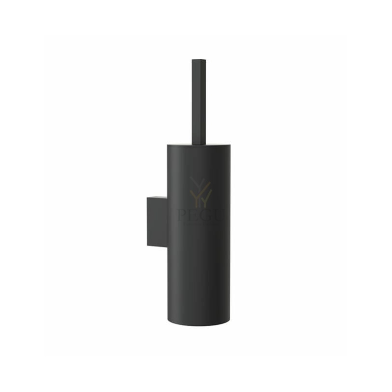 WC hari QUADRA TOILET BRUSH 4 seinale, must
