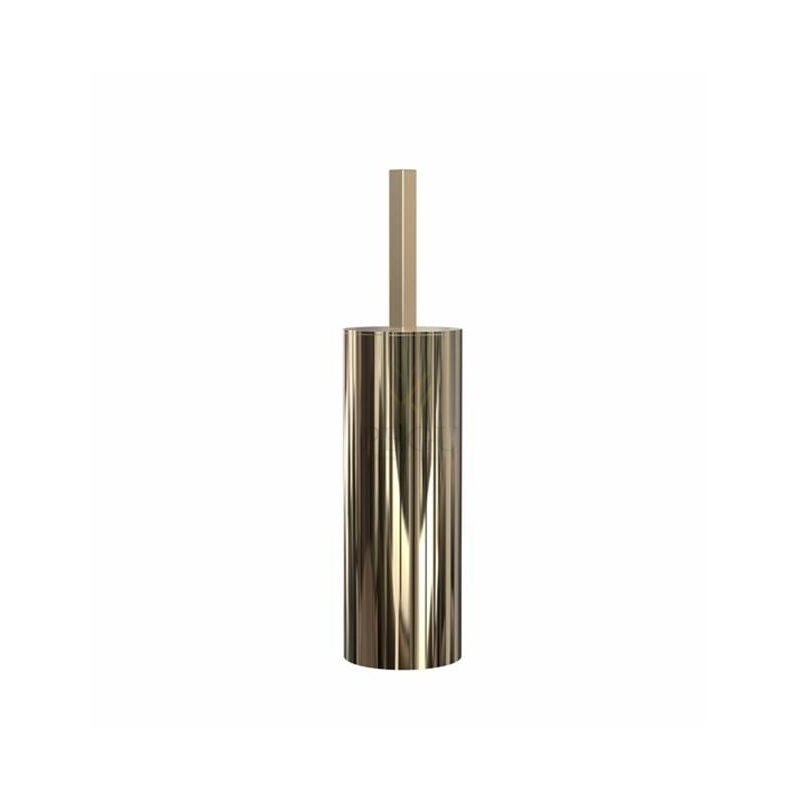 WC щётка QUADRA TOILET BRUSH 3, напольная золото