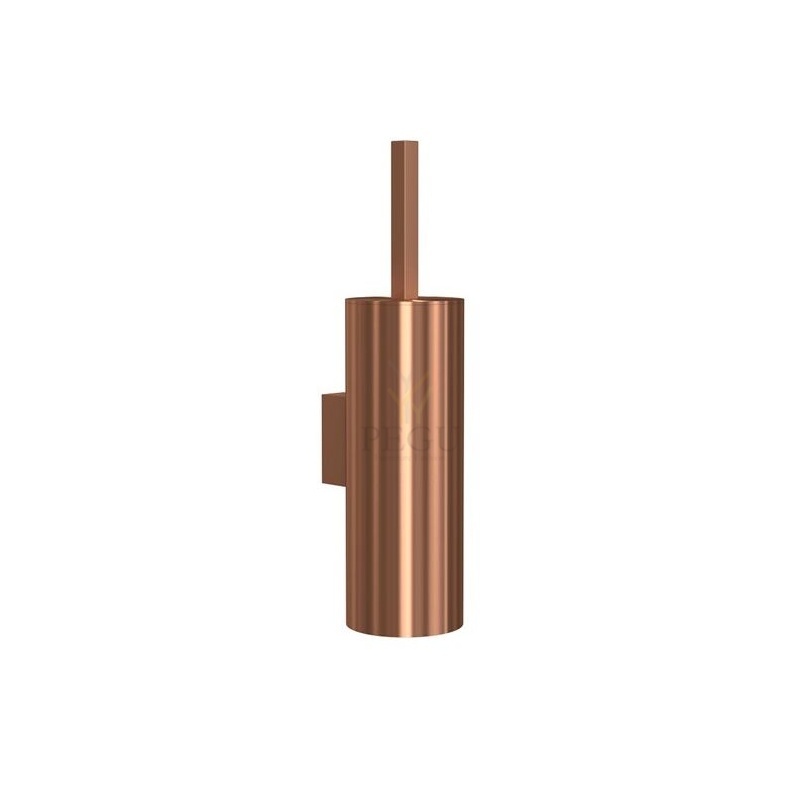 WC щётка QUADRA TOILET BRUSH 4, настенная, Н/Р сталь, матовая медь