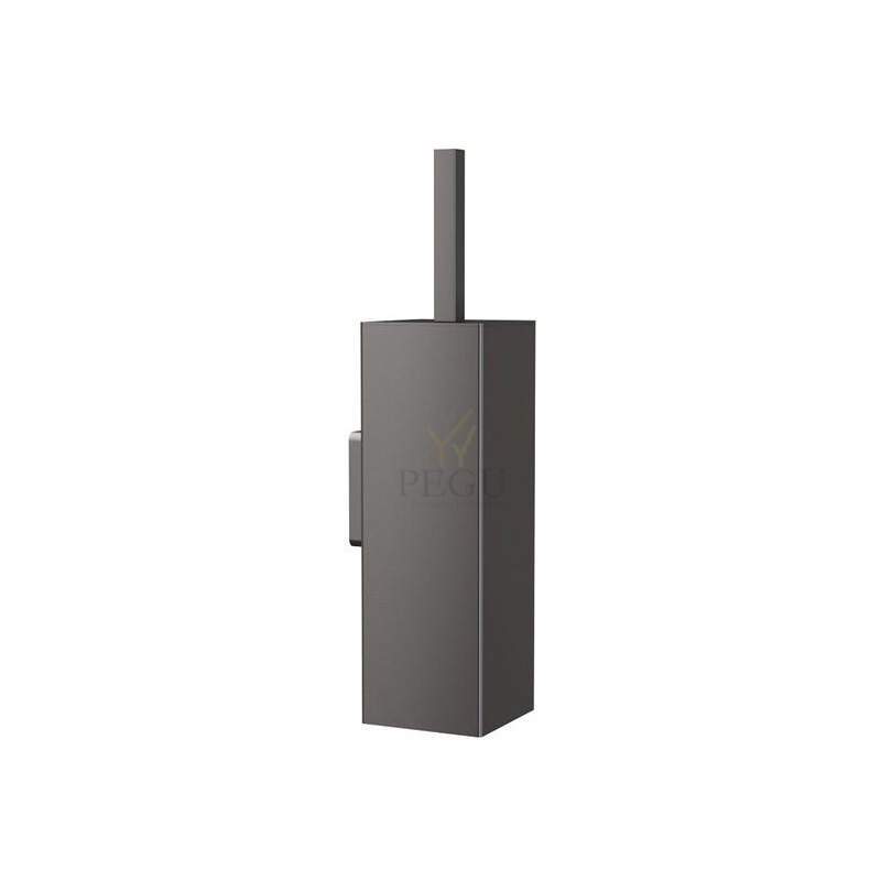 WC hari Frost QUADRA TOILET BRUSH 7 seinale, RST,  harjatud must