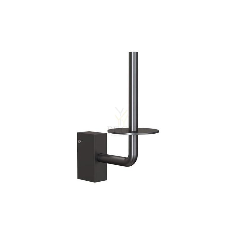 Держатель для запасного рулона QUADRA HOLDER 4 , шлифованный чёрный