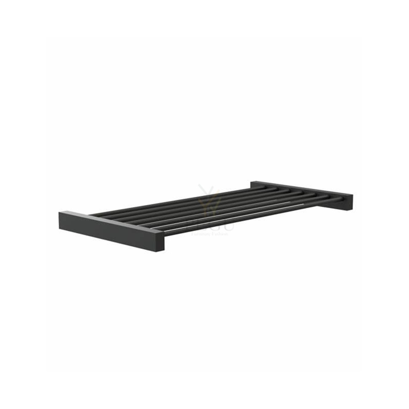 Riiul FROST Shelf 8 600mm roostevaba teras, must