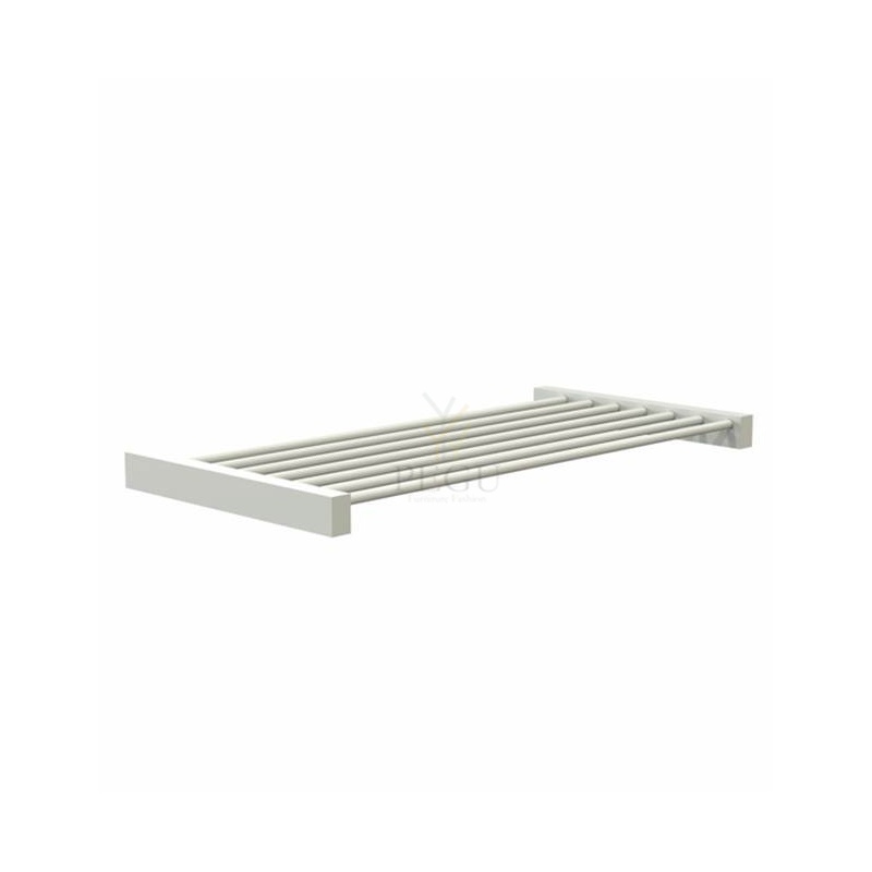 Riiul FROST Shelf 8 600mm roostevaba teras, valge