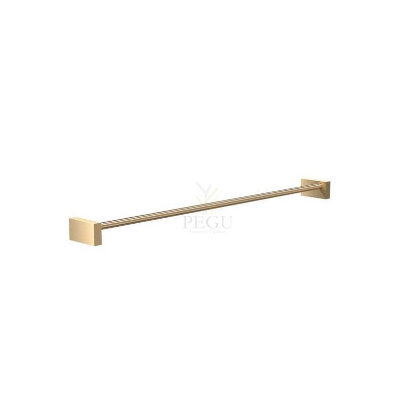 Вешалка для полотенца FROST Quadra TOWEL BAR 5 600mm матовое золото