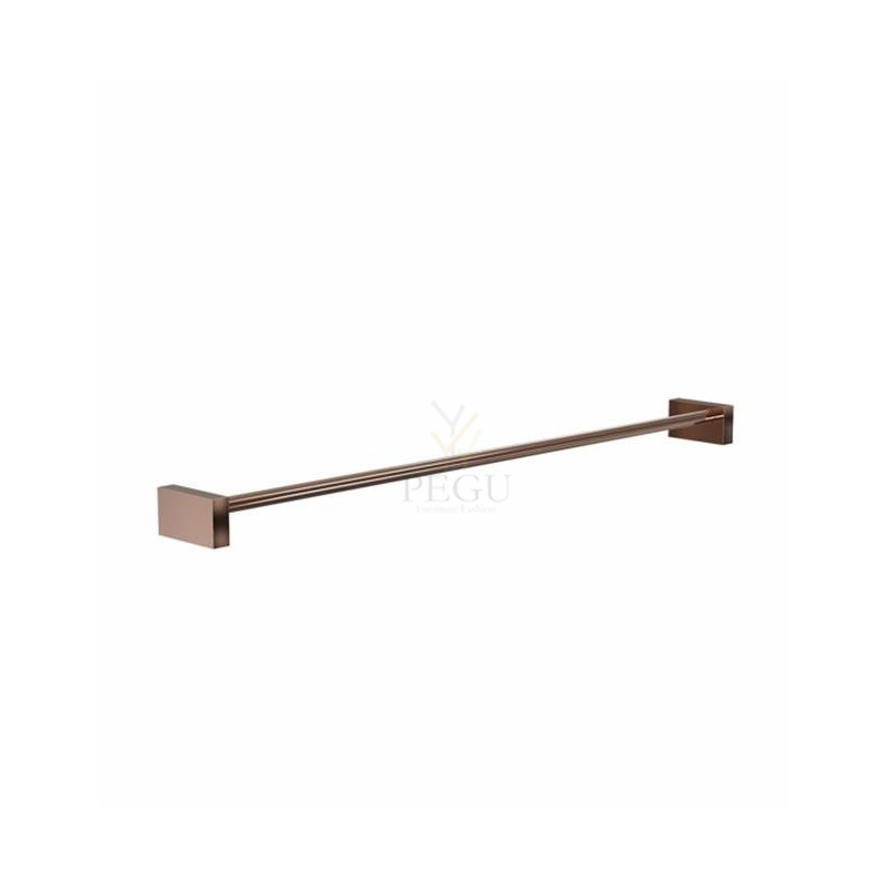 Вешалка для полотенца FROST Quadra  TOWEL BAR 5 600mm медь