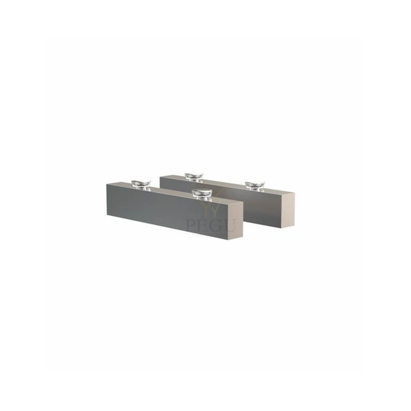 Frost riiulikandur SHELF BRACKET 3, 2 tk, Quadra, harjatud